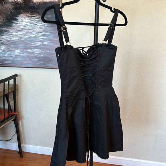 House‎ of CB 'Carlotta' Black Corset Mini Dress NWOT XS - Picture 6 of 10